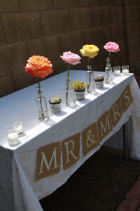 sweetheart table