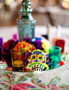 Dia de los Muertos October themed weddings